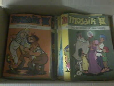 155 Mosaik-Comics aus den Jahr 1986