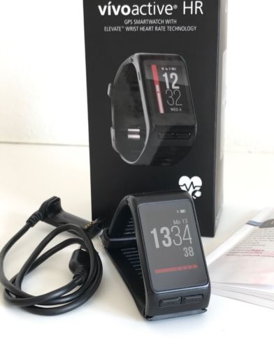Garmin vivoactive HR - GPS Sportuhr/Laufuhr - Smartwatch - Herzfrequenzmessung