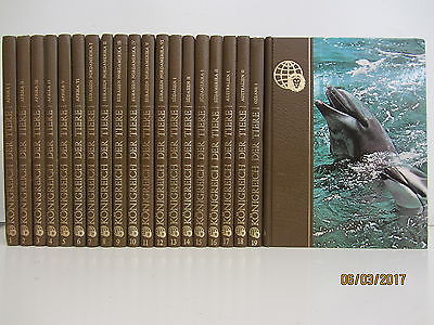 Königreich der Tiere in 20 Bänden Tierbildbände Tierlexikon Tierenzyklopädie