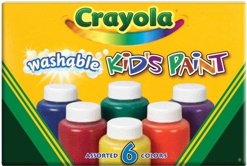 Crayola Waschbar Kid's Paint-6/Pkg
