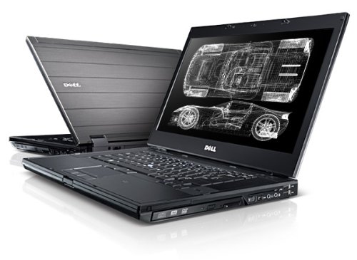 Dell Precision M4500 gebrauchtes Notebook (Quad Core i7 - 8 GB RAM - 500GB SSHD Hybridfestplatte, silber)