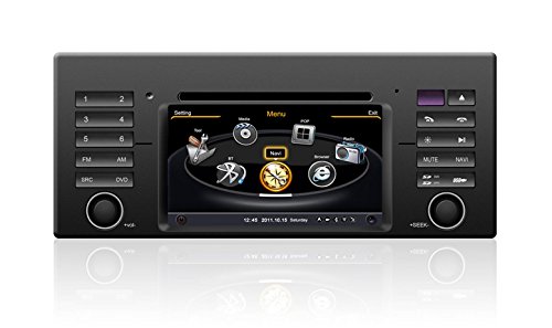BMW E39 OEM Einbau Touchscreen Autoradio DVD Player MP3 MPE4 USB SD 3D Navigation GPS TV iPod USB MPEG2 Bluetooth Freisprecheinrichtung