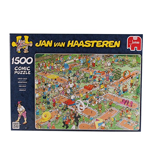 Jumbo 17216 - Jan van Haasteren - Minigolf, 1500 Teile