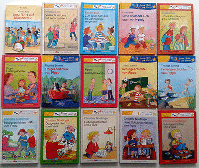 Kinderbücher-Paket: 15 Bücher für Erstleser / Vorlesen, Boie/Nöstlinger/Schmid