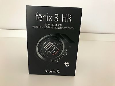 Garmin fenix 3 Saphir HR mit GPS und Herzfrequenzmesser - fast neu- 