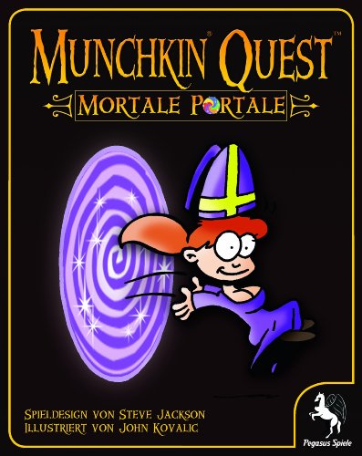 Pegasus Spiele 51952G - Munchkin Quest: Portale Mortale