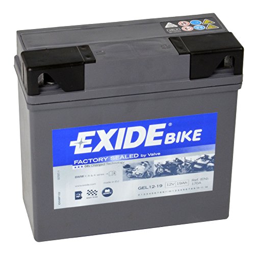 Gel Batterie - 707.26.550 - EXIDE GEL G19 wartungsfrei passend für: BMW - siehe Fahrzeugliste -inkl. gesetzlichem Batteriepfand (EUR7,50)!