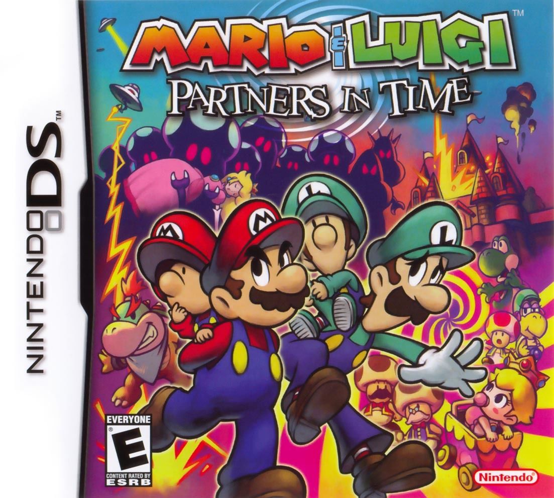 Nintendo DS Mario & Luigi Partners in Time DS Game Card