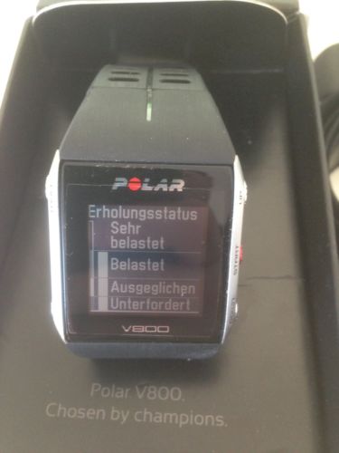 Polar V800 HR Pulsuhr + Rechnung + Restgarantie