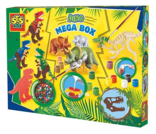 SES creative 14587 - Dino Mega Box, gelb