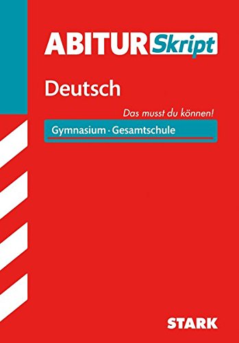 Abiturskript Deutsch