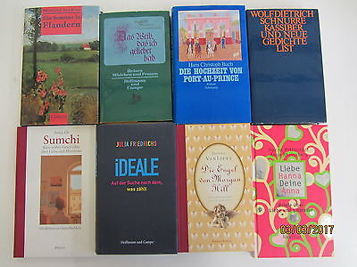 48 Bücher Hardcover Romane Sachbücher verschiedene Themen