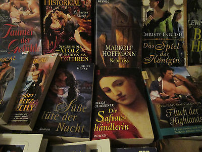 22 Historische Liebesromane Romane Historical Romane und mehr Bücherpaket 