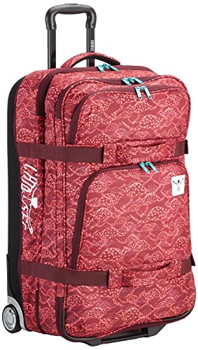 Chiemsee Unisex-Erwachsene Premium Travelbag Umhängetasche, Rot (Cangoobatik), 32x43x71 cm