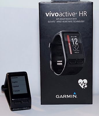 Garmin Vivoactive HR GPS Smartwatch mit Herzfrequenzmessung und ANT+