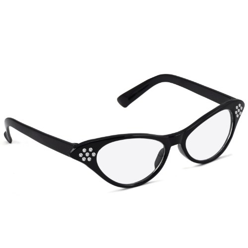 TRIXES Retro-Brille für Damen der 1950er Jahre Pink Lady eckige Vintagebrille