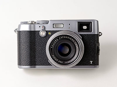 Fujifilm FinePix X Series X100T 16.3MP Digitalkamera - Schwarz/Silber