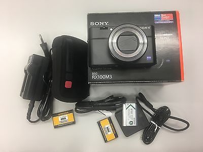 Sony RX100 M3 (III)- 20.1 MP Digitalkamera - Schwarz