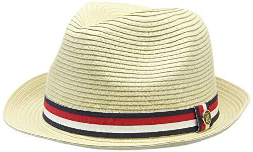 Tommy Hilfiger Damen Sonnenhut Bohemian Hat, Beige (Natural Mix 901), One size