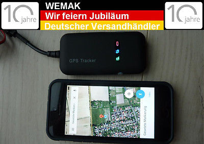 GPS Tracker GT02A GSM GPRS SMS Fahrzeug Überwachung Ortung  Peilsender Spionage