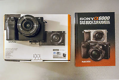 Sony Alpha ILCE-6000 24.3 MP Digitalkamera - Schwarz + Objektiv SELP 1650