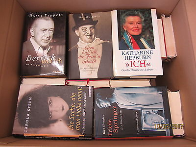 41 Bücher Biografie Biographie Memoiren Autobiografie Lebenserinnerungen
