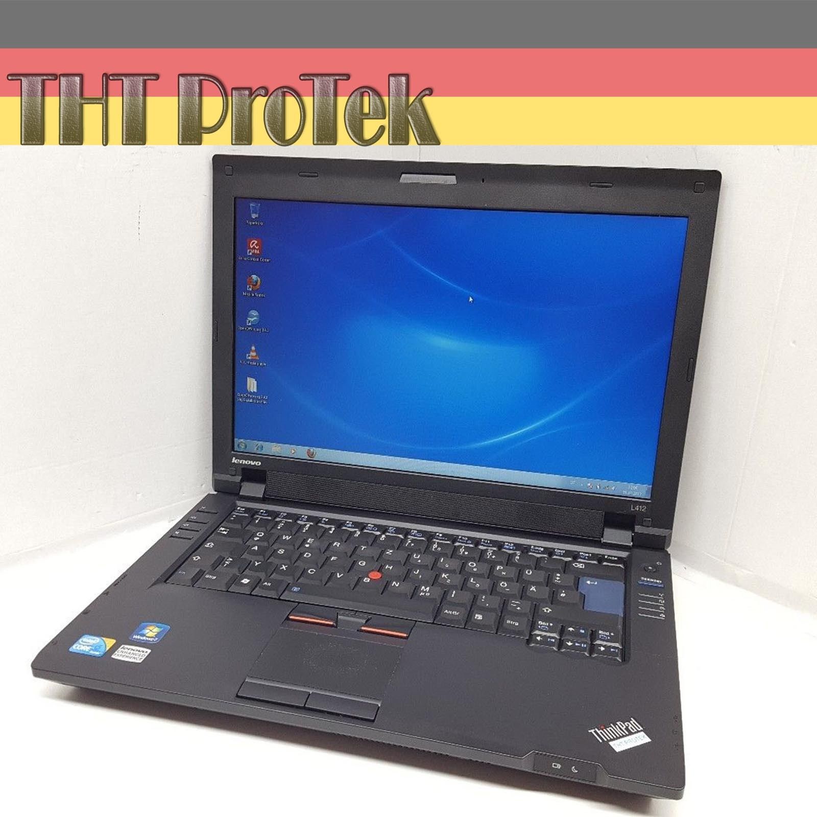 Laptop Notebook Lenovo Thinkpad L412, Intel core i5  2.40GHz, RAM 4GB, HDD 250GB