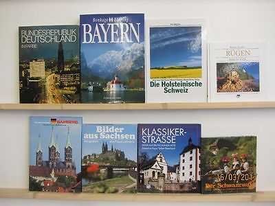 25 Bücher Bildbände Deutschland deutsche Bunesländer Städte Landschaften