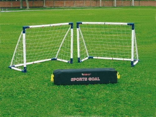 Fußballtor Set / Mini-Soccer Goal 16 Set (2 Tore) - für Kinder und Jugendliche aller Altersstufen geeignet!