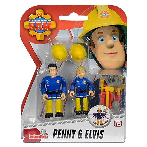 Feuerwehrmann Sam - Spiel Figuren Set - Penny & Elvis FS91055