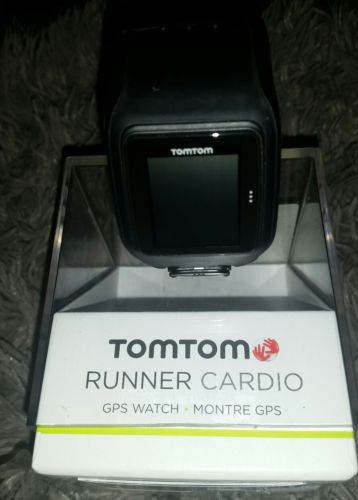 Tom Tom Runner Cardio GPS Uhr - Schwarz Laufuhr