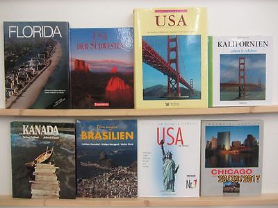 18 Bücher Bildbände Amerika amerikanische Länder und Städte