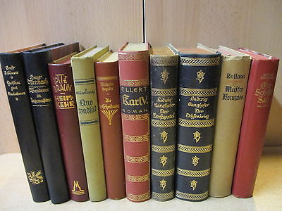 15 Antiquarische Bücher bis 1945 Bücherpaket Konvolut alte Bücher 