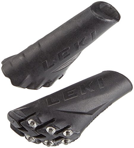 LEKI Silent Spike Pad For Flex and Speed Tip, 6 Spikes Wechselpad, Black, One size