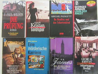 85 Bücher Taschenbücher Krimi Kriminalromane Detektivromane Spionageromane