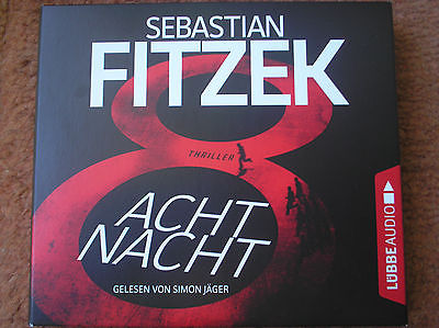 ACHTNACHT von Sebastian Fitzek (2017) 6 CD's 398 Minuten