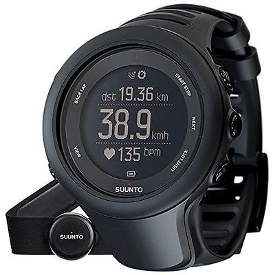 Suunto AMBIT3 SPORT HR Unisex Multisport GPS-Uhr schwarz, Garantie 07/17 und OVP