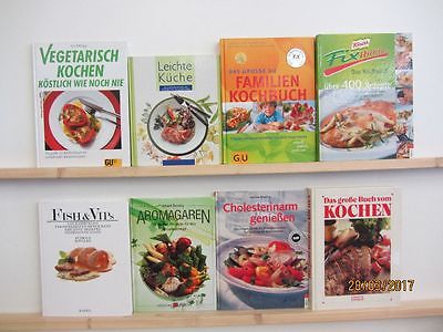 28 Bücher Kochbücher nationale und internationale Küche Paket 1