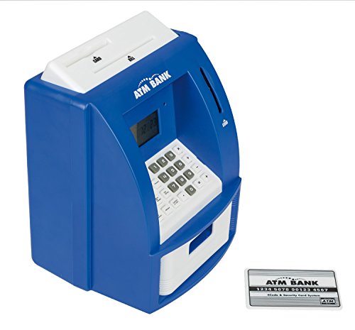 Idena 5002- Digitale Spardose Geldautomat mit Sound