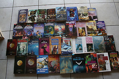 35 Fantasy Bücher Paket Eddings, Salvatore, Wells, Warhammer (TB, viel Heyne) 