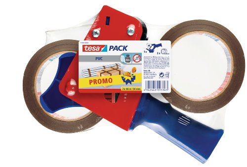 tesa Packband-Abroller mit 2 Rollen tesapack 66m x 50mm
