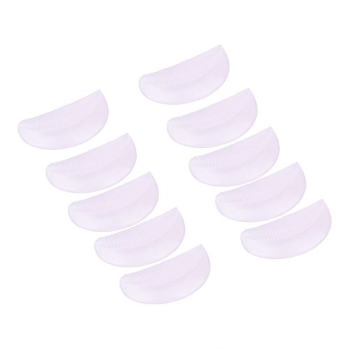 5 Paar Silikon Wimpern Perming Lockenwickler Schild Pads Makeup Falsche Wimpern Permanent Patches