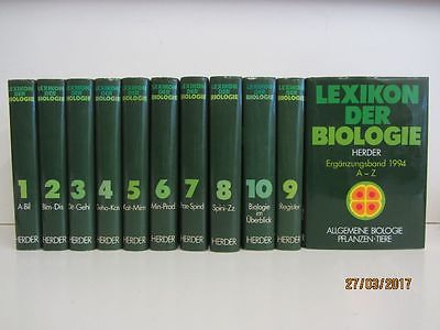 Lexikon der Biologie in 11 Bänden Herder Verlag