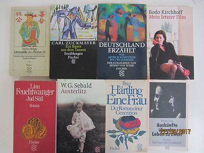 124 Bücher Taschenbücher Fischer Verlag