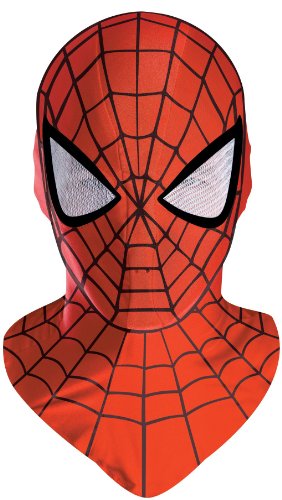 Spiderman Deluxe Adult Red Costume Mask