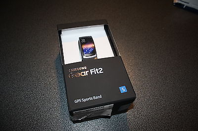 Samsung Gear Fit 2 S GearFit 2 SM-R360 Black, schwarz, Smartwatch GPS OVP Siegel