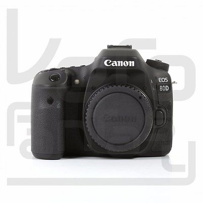 Neu NEW Canon EOS 80D DSLR Camera Built-In Wi-Fi with NFC Body (Kit Box)