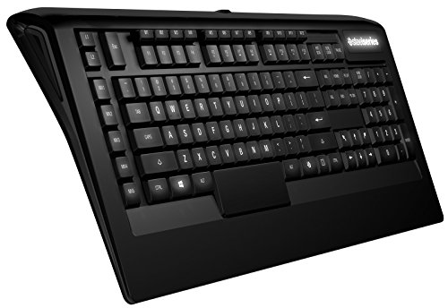 SteelSeries Apex 300 Gaming-Tastatur (17 Makro-Tasten, Weiße Hintergrundbeleuchtung, Deutsches Tastaturlayout)