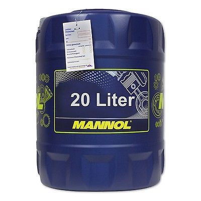 20 (1x20) Liter MANNOL Hydro ISO HLP 46 Hydrauliköl VDMA 24318, DIN 51524/2