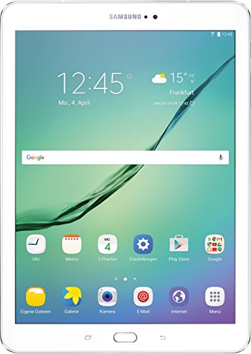Samsung Galaxy Tab S2 T813 24,6 cm (9,7 Zoll) Wi-Fi Tablet-PC (2 Quad-Core Prozessoren, 1,8 GHz + 1,4GHz,  3GB RAM, 32GB eMMC, Android 6.0, neue Version) weiß